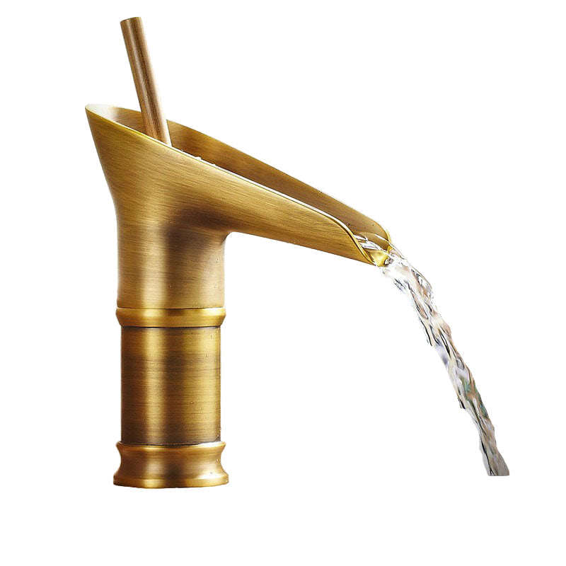 Retro Waterfall Basin Faucet