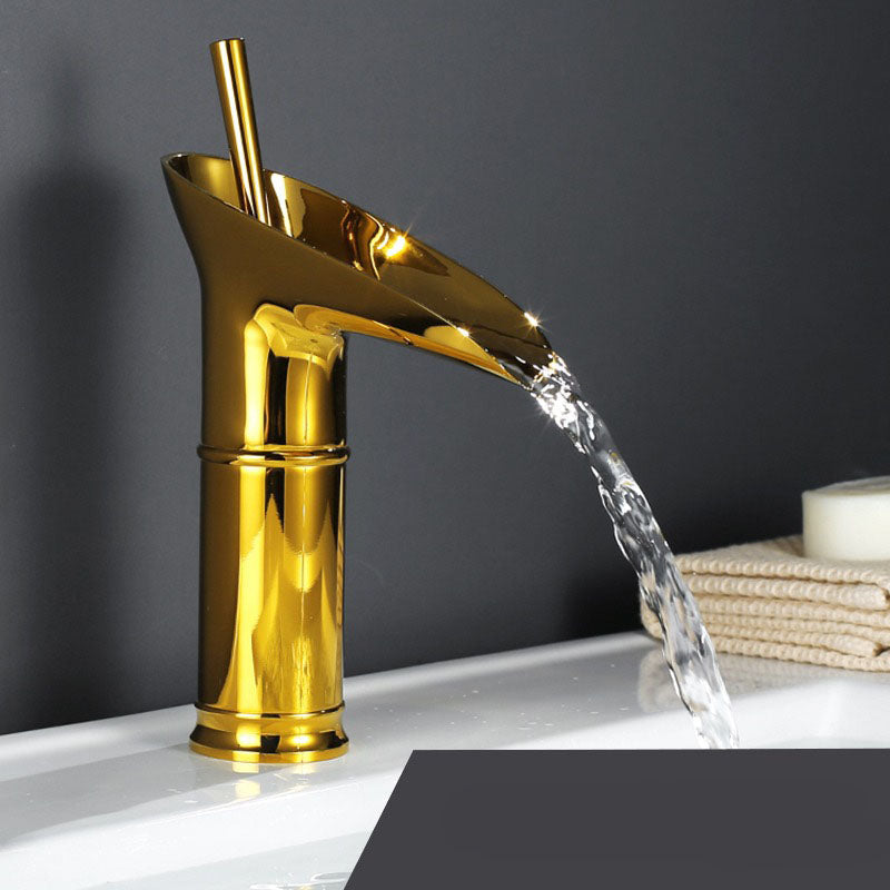 Retro Waterfall Basin Faucet