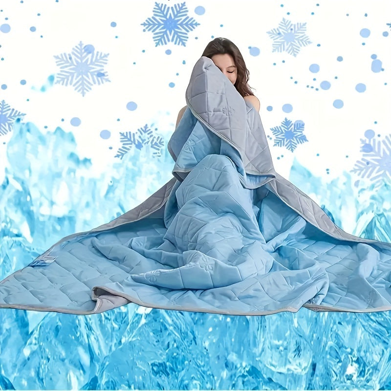 Reversible Cooling Summer Blanket – Lightweight & Breathable