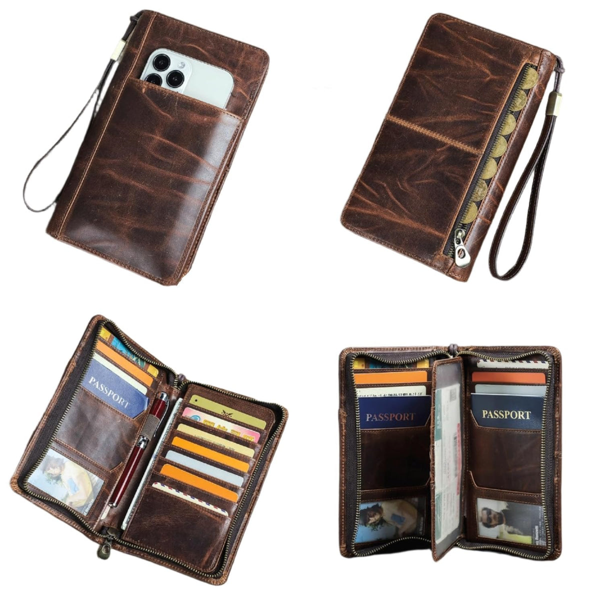 RFID-Blocking Passport Holder