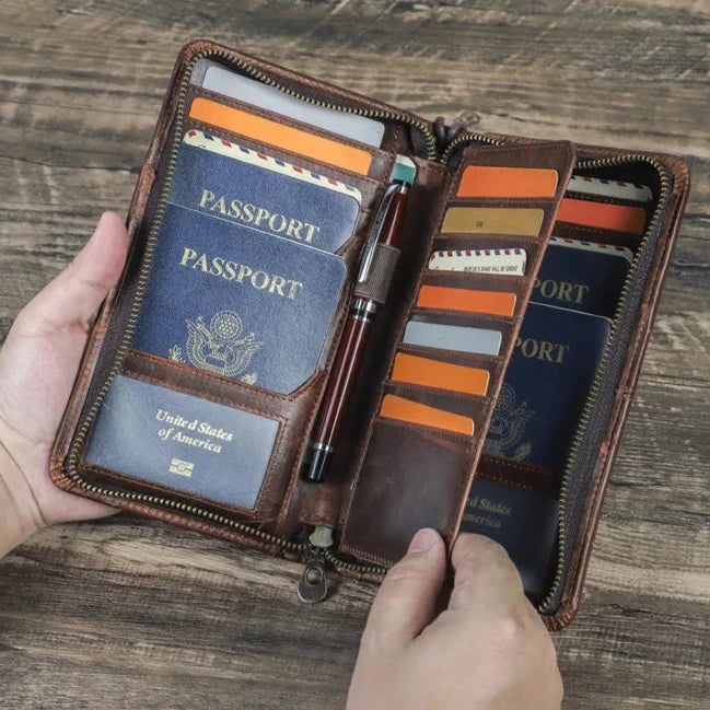 RFID-Blocking Passport Holder