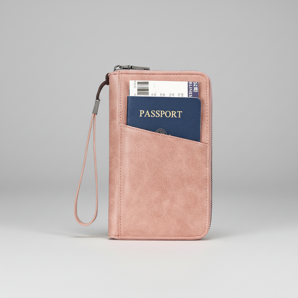 RFID-Blocking Passport Wallet