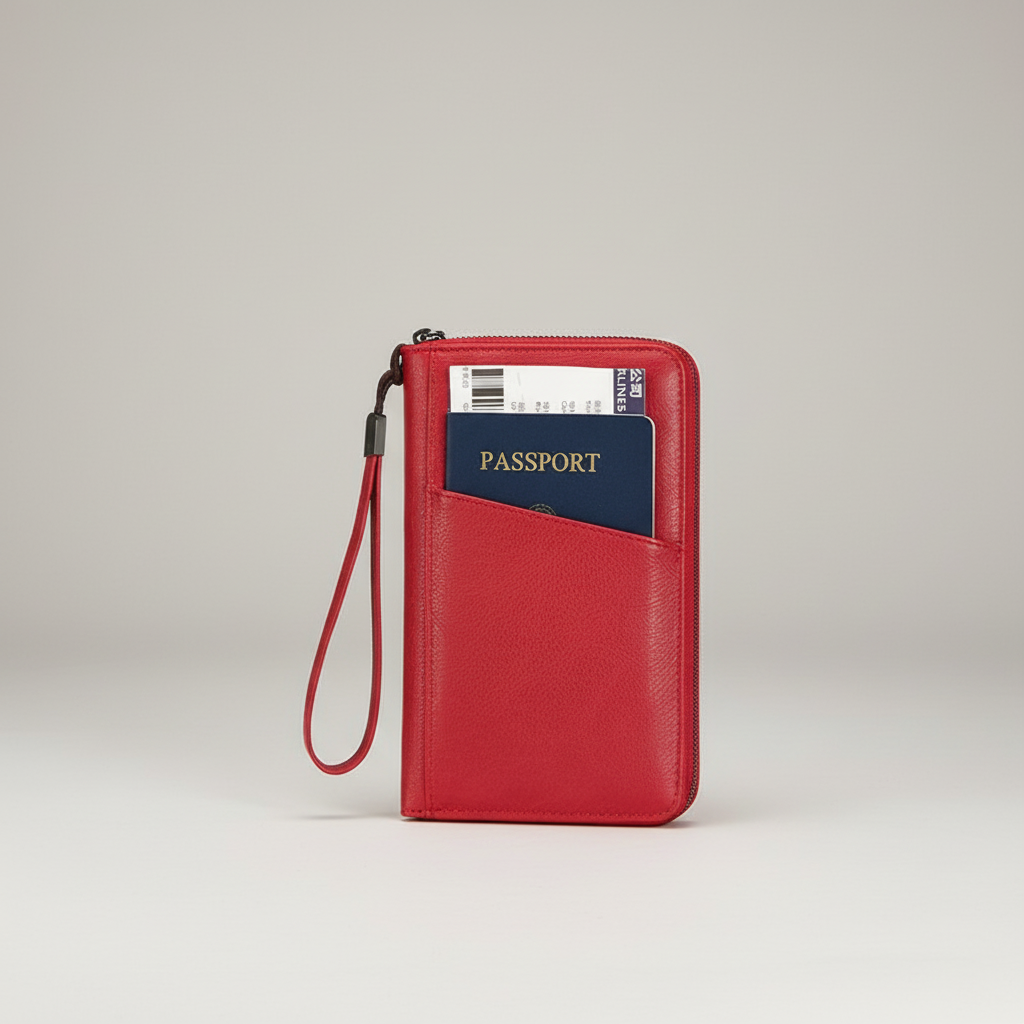 RFID-Blocking Passport Wallet