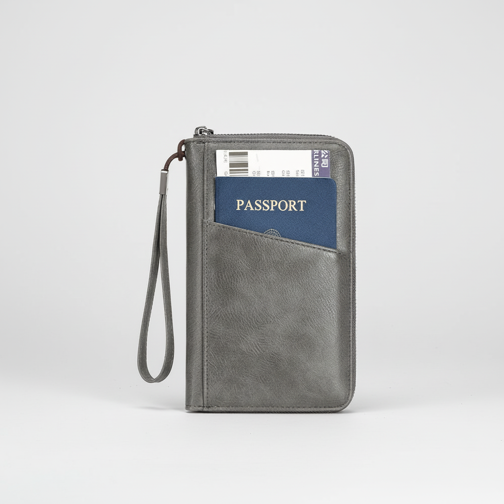RFID-Blocking Passport Wallet
