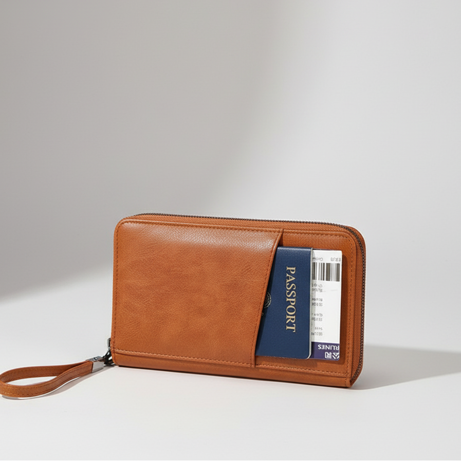 RFID-Blocking Passport Wallet