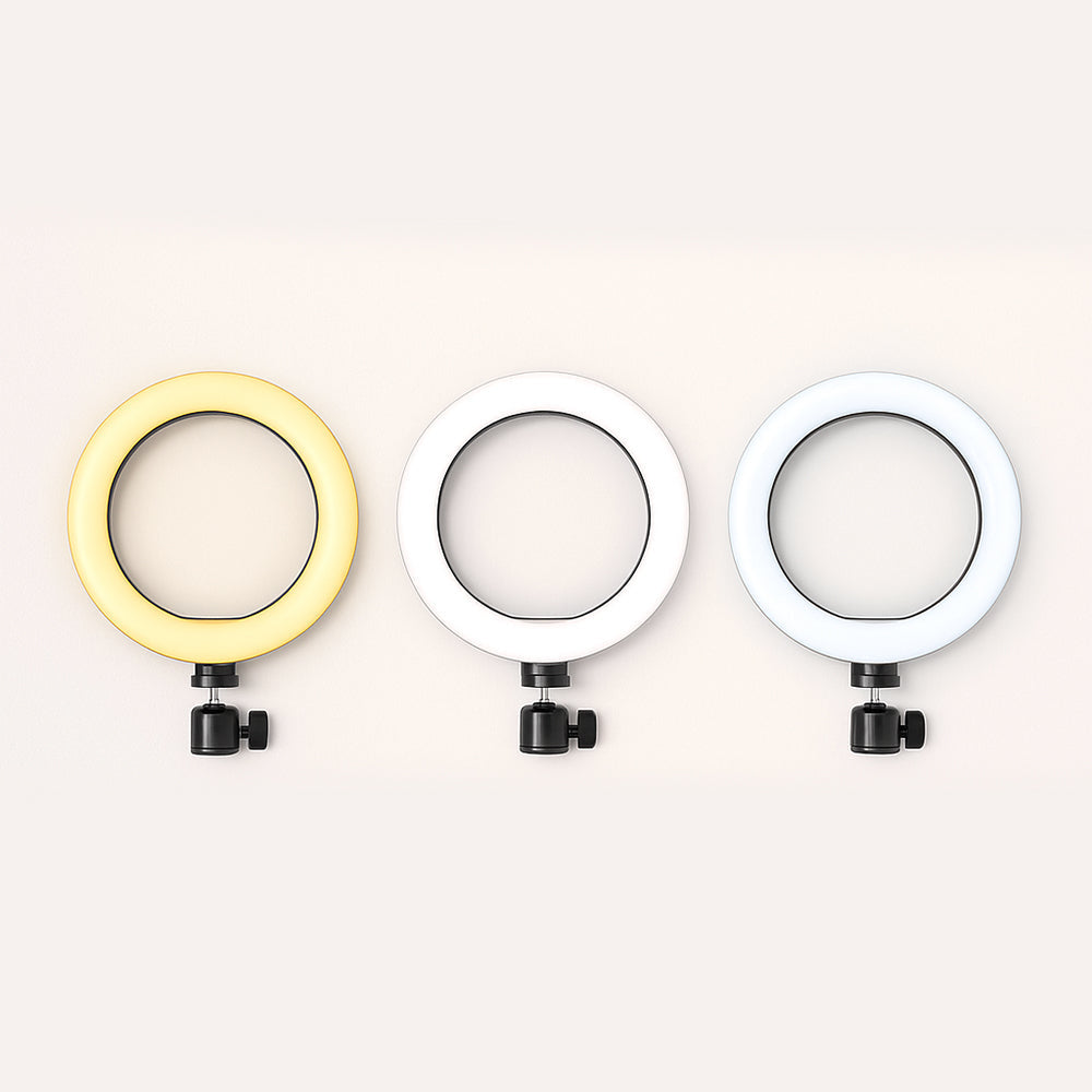Ring Light with Tripod – 3 Color Temperatures – LJJ-26
