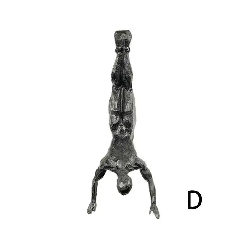 Rock Climbing Man Resin Wall Art Decoration