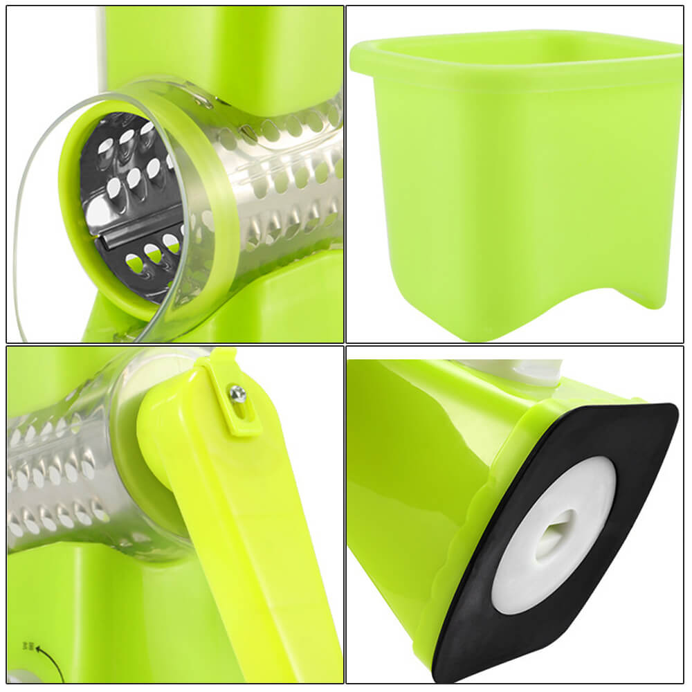 Rotary Food Grater and Slicer