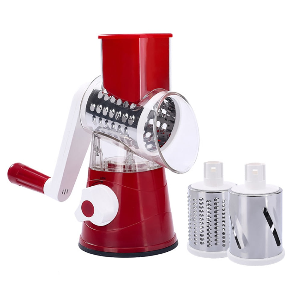 Rotary Food Grater and Slicer
