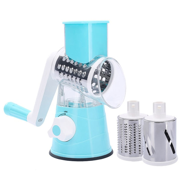 Rotary Food Grater and Slicer