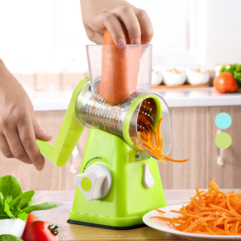 Rotary Food Grater and Slicer
