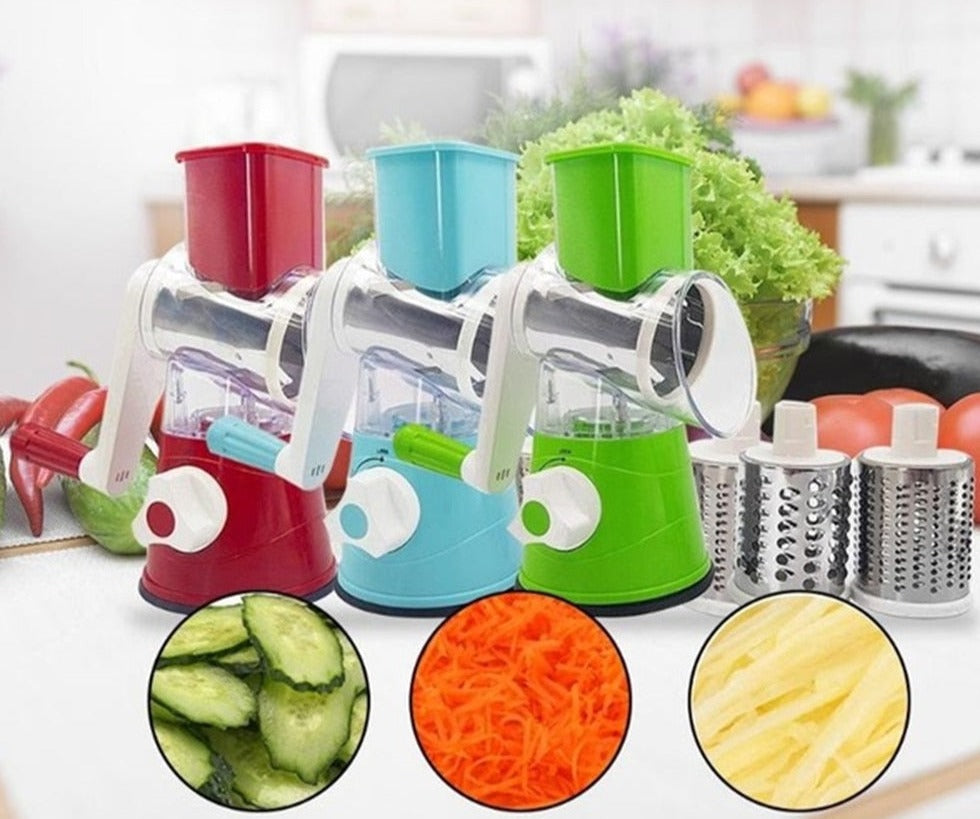 Rotary Food Grater and Slicer