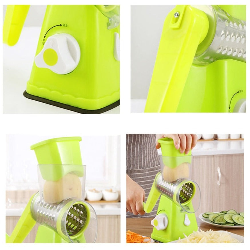 Rotary Food Grater and Slicer