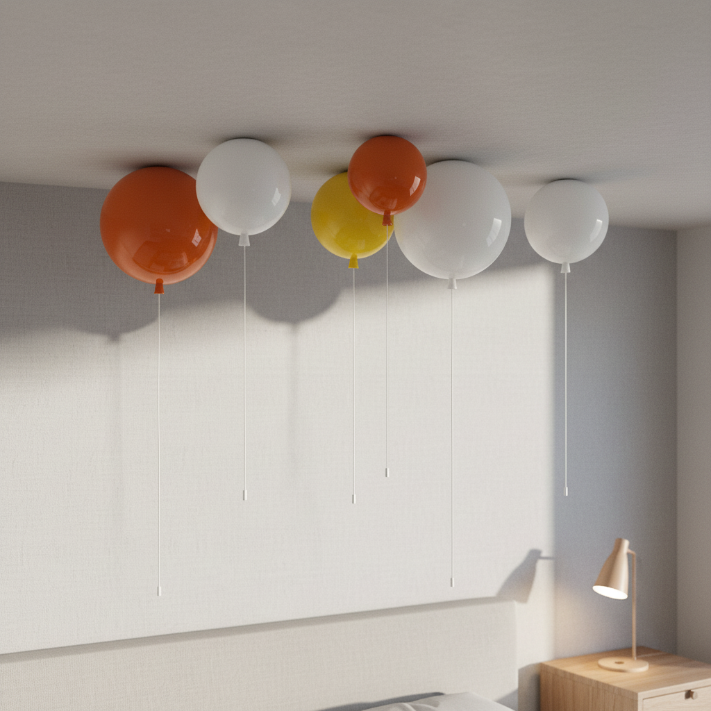 Round Acrylic Ceiling Lamp