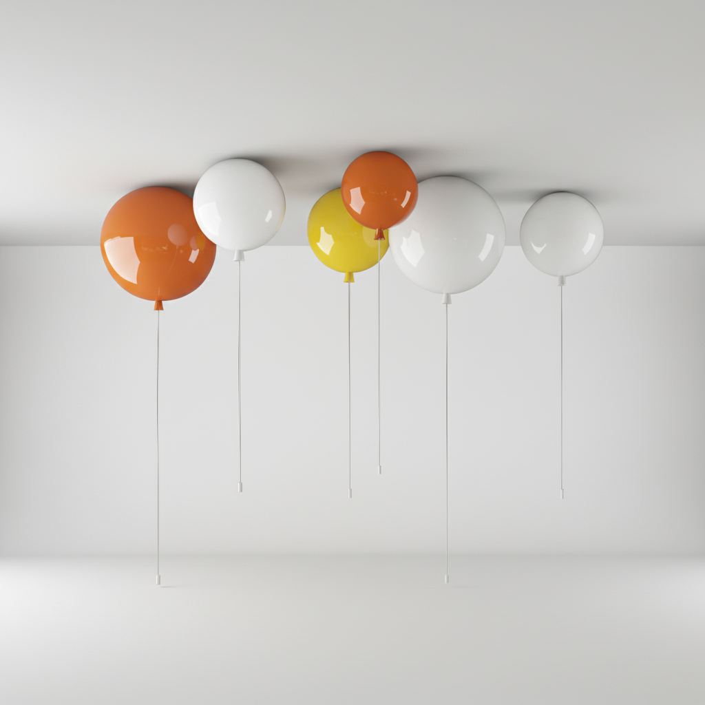 Round Acrylic Ceiling Lamp