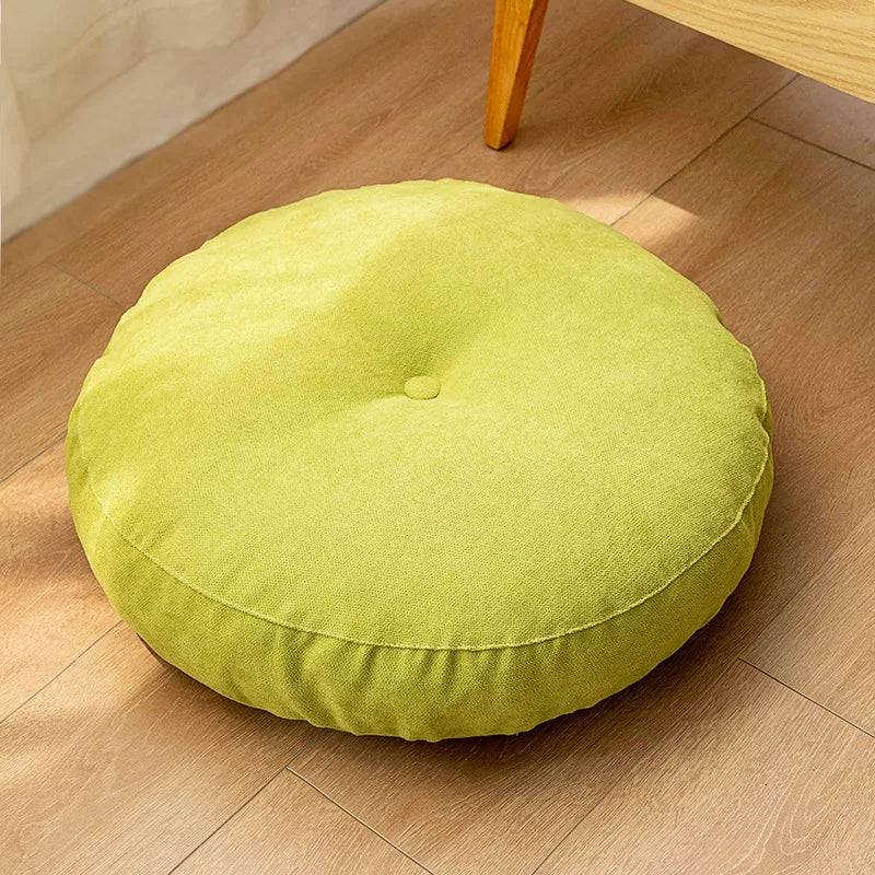 Round Meditation and Yoga Cushion