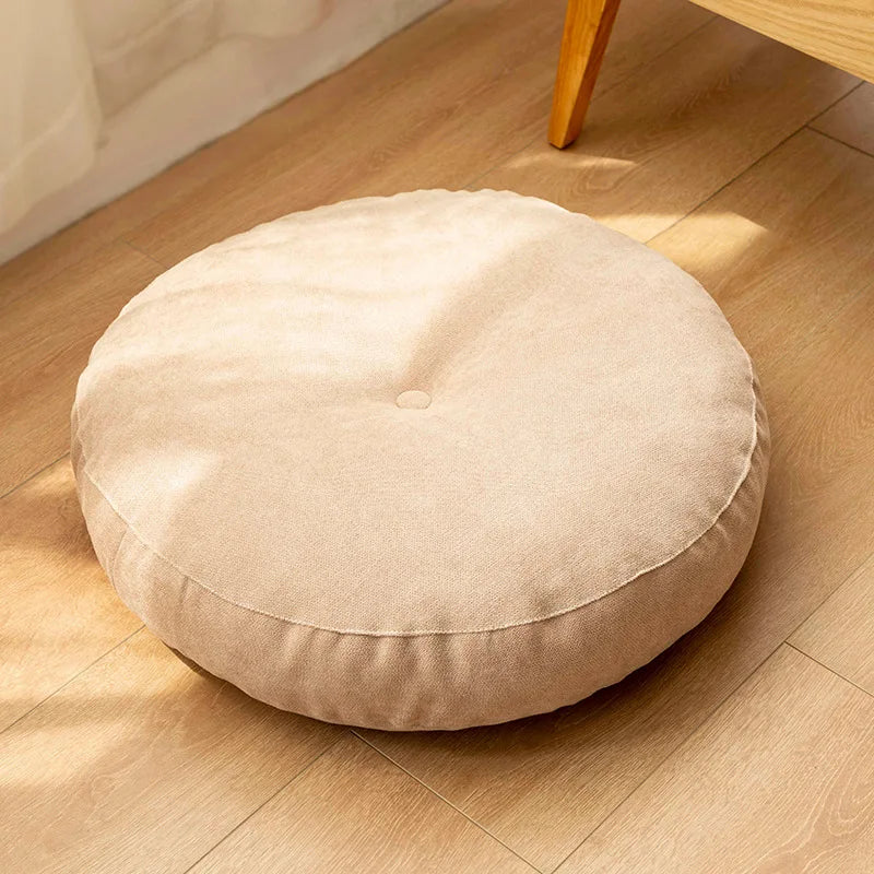 Round Meditation and Yoga Cushion