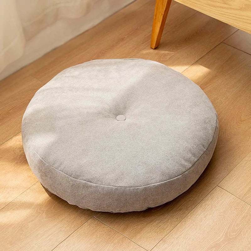 Round Meditation and Yoga Cushion