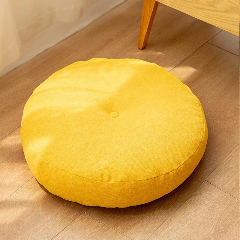 Round Meditation and Yoga Cushion
