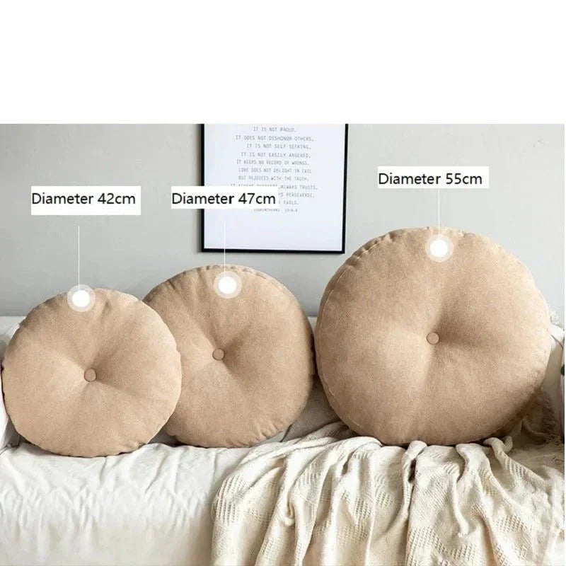 Round Meditation and Yoga Cushion