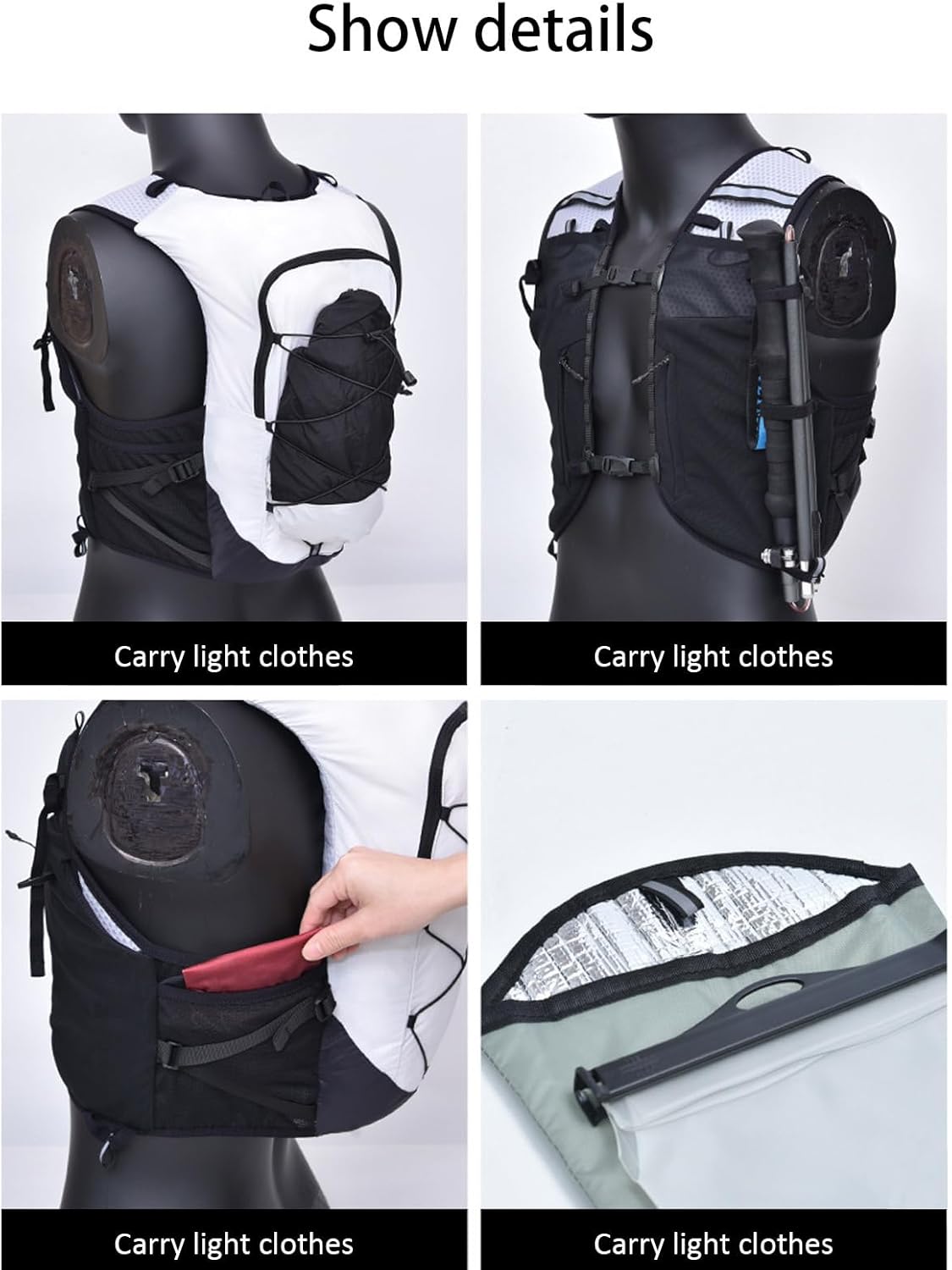 Running Vest Backpack – Lightweight Hydration Pack for Trail & Cycling
