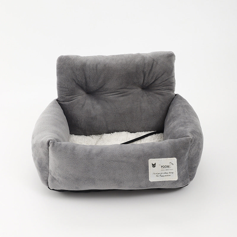Safe Dog Car Seat - Comfortable and Safe