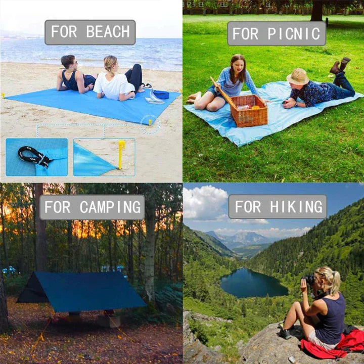 Sandproof Beach Blanket | Lightweight & Quick-Drying