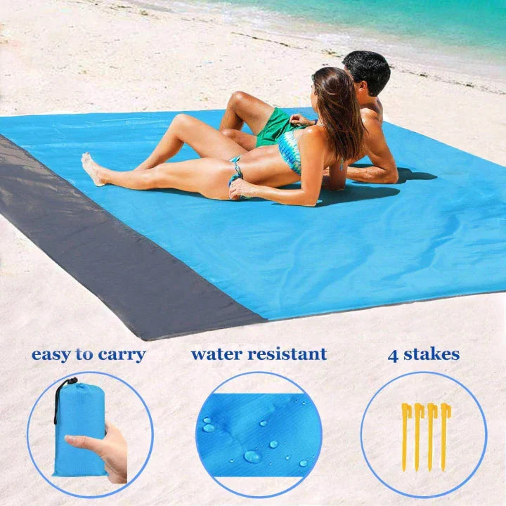 Sandproof Beach Blanket | Lightweight & Quick-Drying