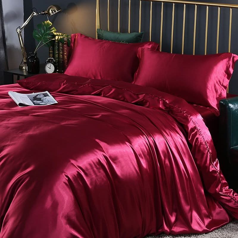 Satin Bedding Set for a Comfortable Sleep