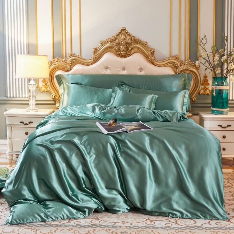 Satin Bedding Set for a Comfortable Sleep