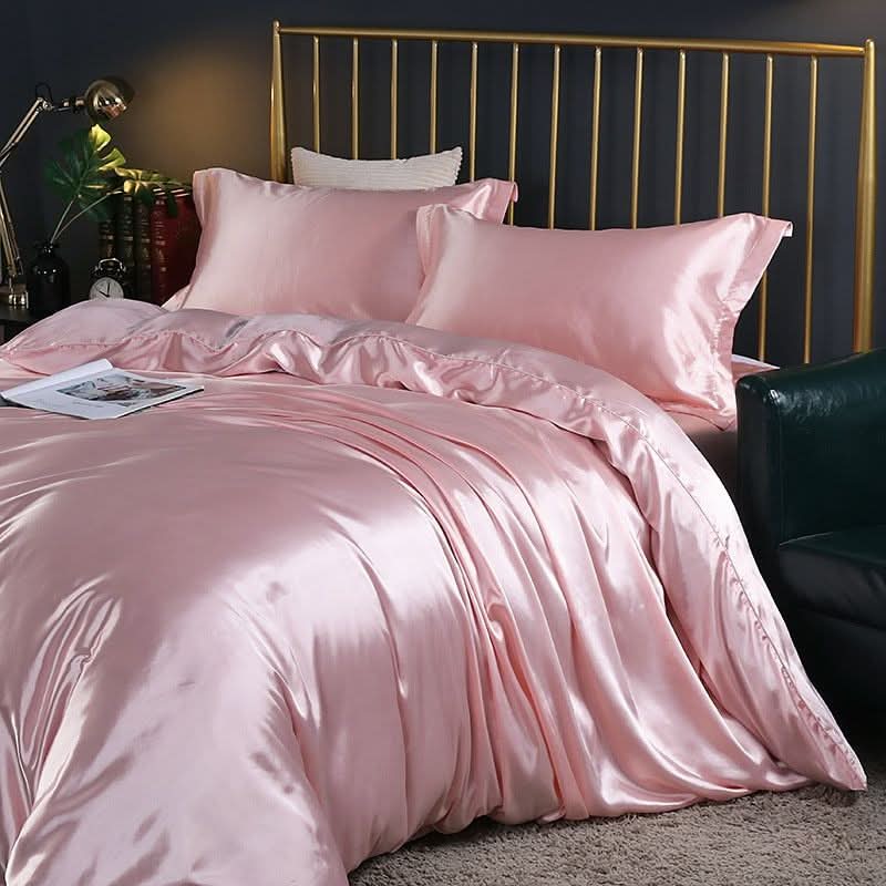 Satin Bedding Set for a Comfortable Sleep