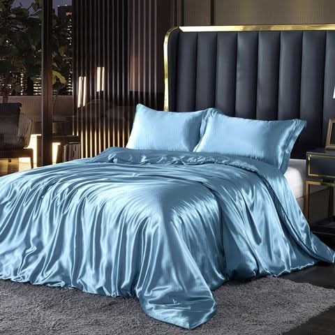 Satin Bedding Set for a Comfortable Sleep