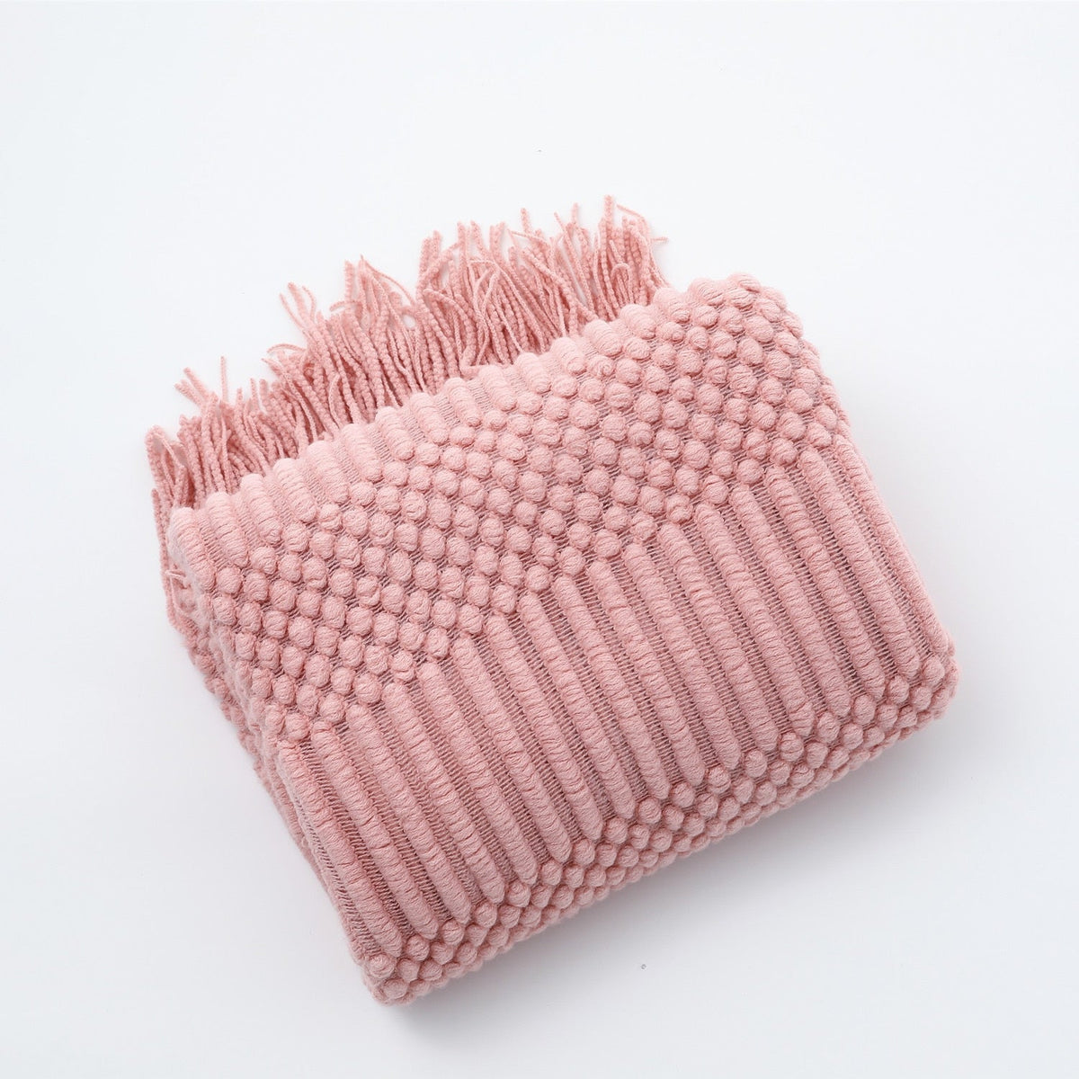 Scandinavian Knitted Sofa Throw