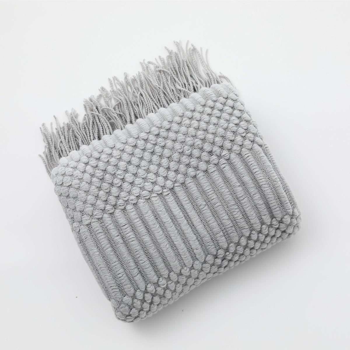 Scandinavian Knitted Sofa Throw
