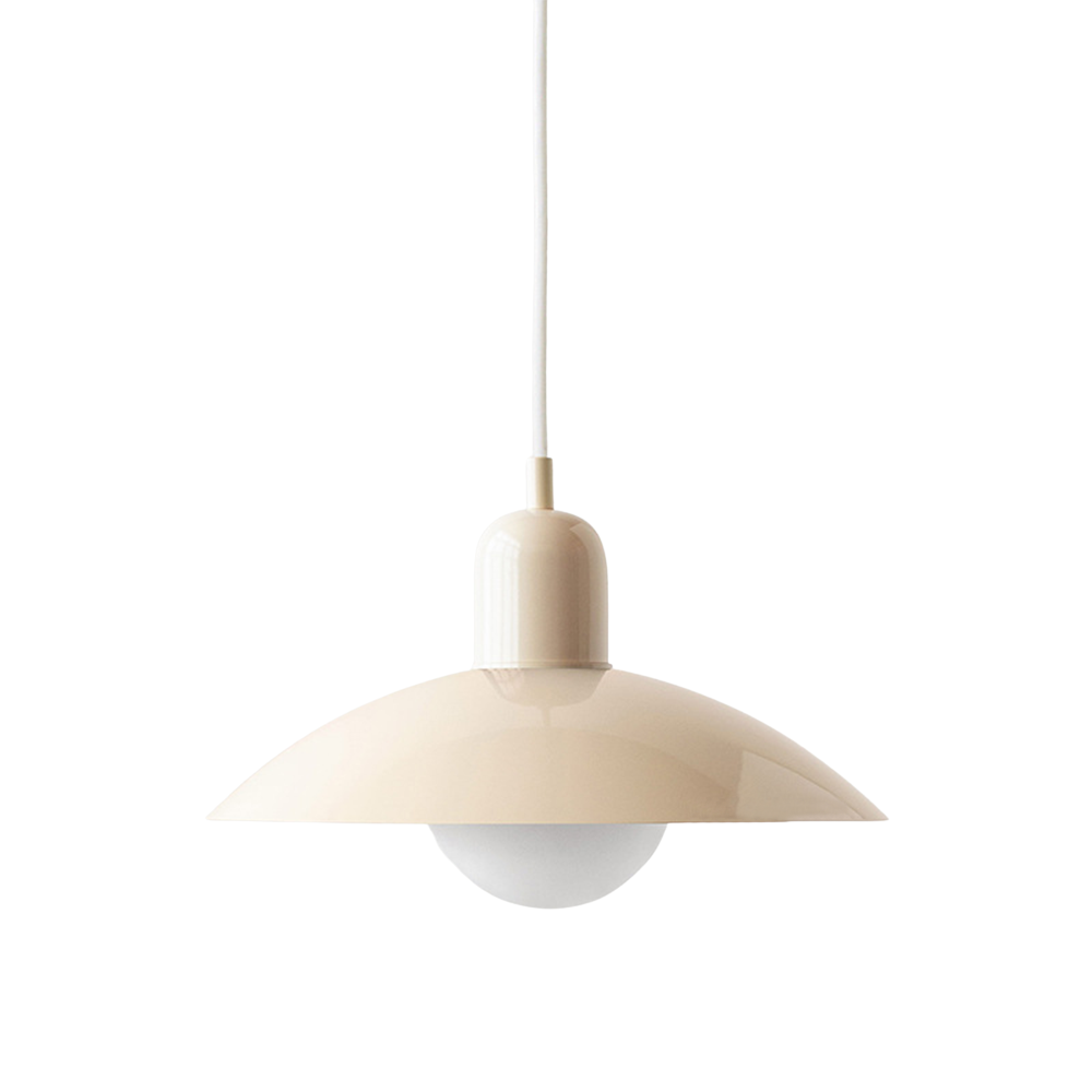 Scandinavian Macaron Height-Adjustable Pendant Light – Pastel Lamp for Living Room and Dining Room