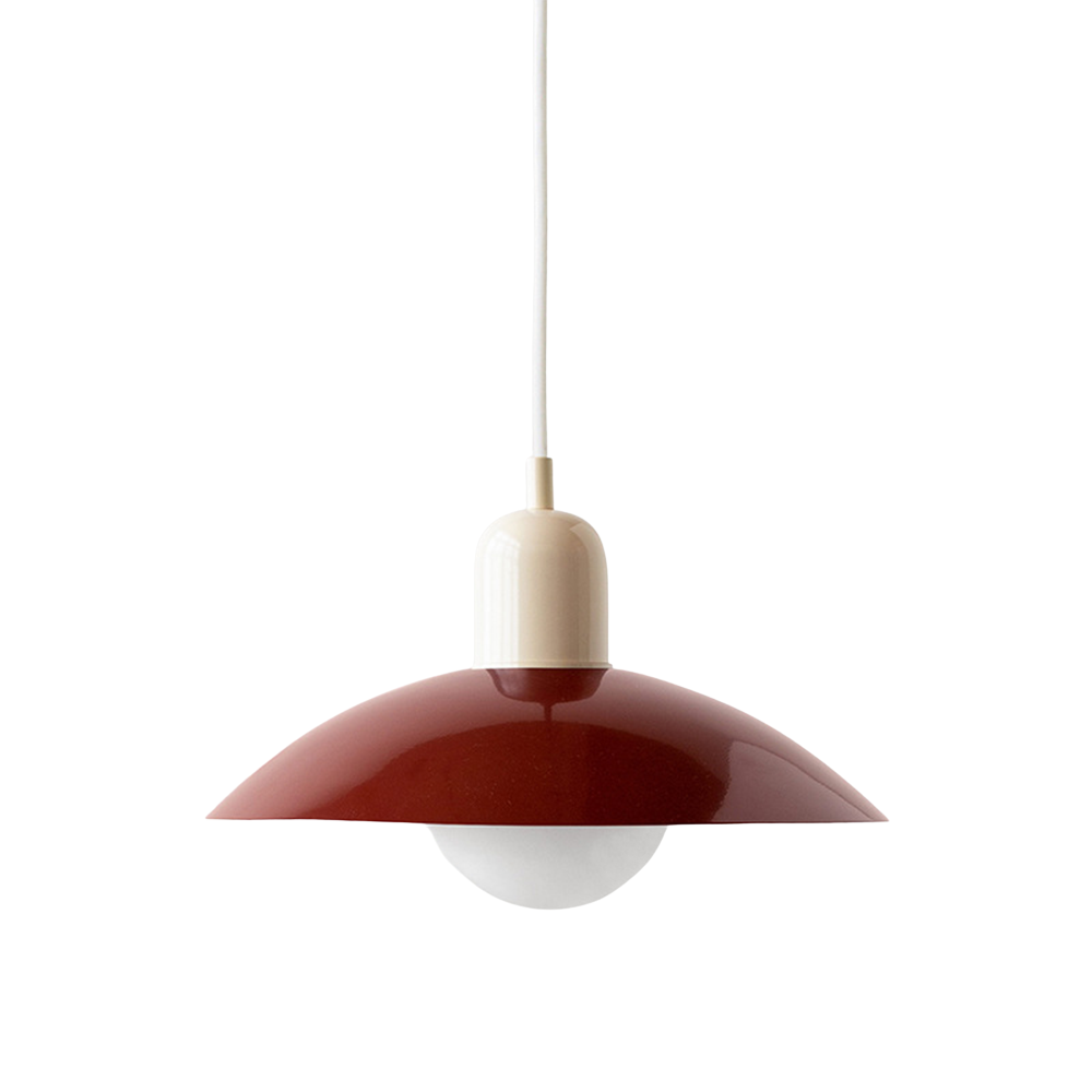 Scandinavian Macaron Height-Adjustable Pendant Light – Pastel Lamp for Living Room and Dining Room
