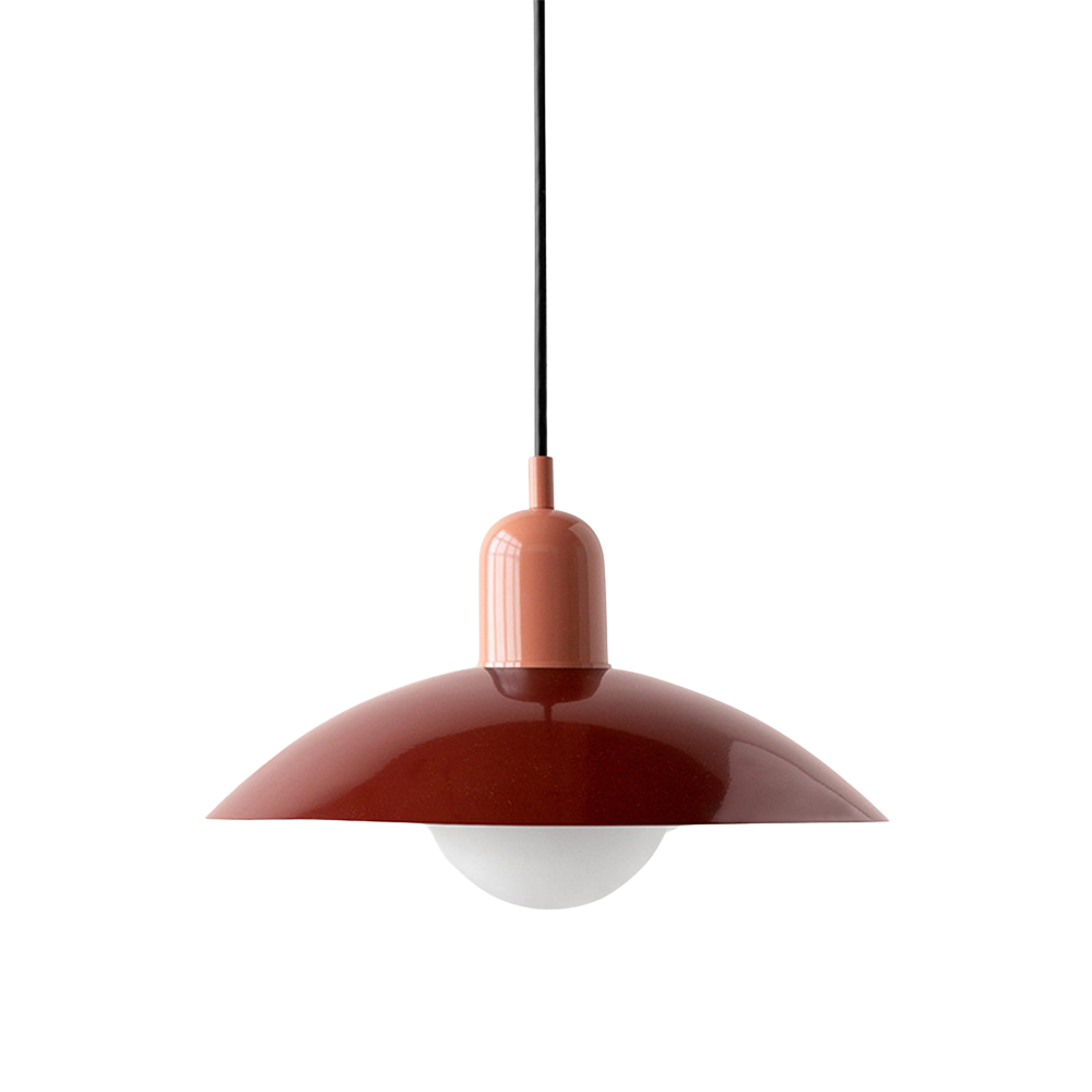 Scandinavian Macaron Height-Adjustable Pendant Light – Pastel Lamp for Living Room and Dining Room