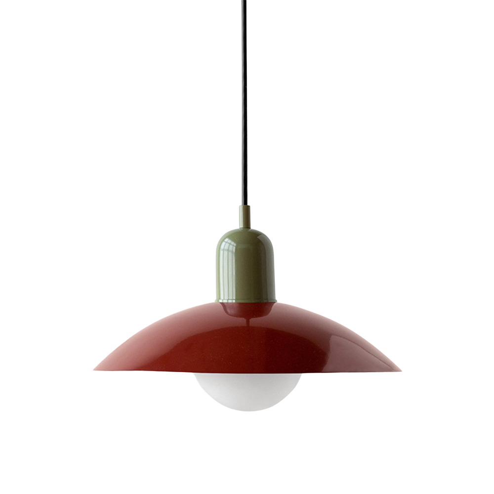 Scandinavian Macaron Height-Adjustable Pendant Light – Pastel Lamp for Living Room and Dining Room