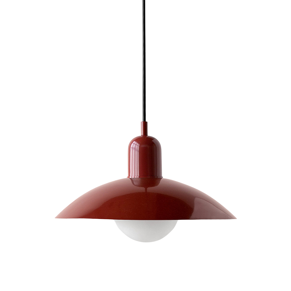 Scandinavian Macaron Height-Adjustable Pendant Light – Pastel Lamp for Living Room and Dining Room