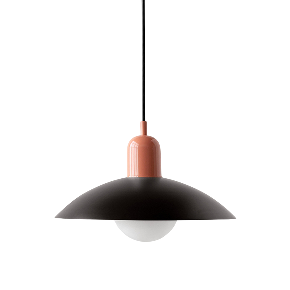 Scandinavian Macaron Height-Adjustable Pendant Light – Pastel Lamp for Living Room and Dining Room