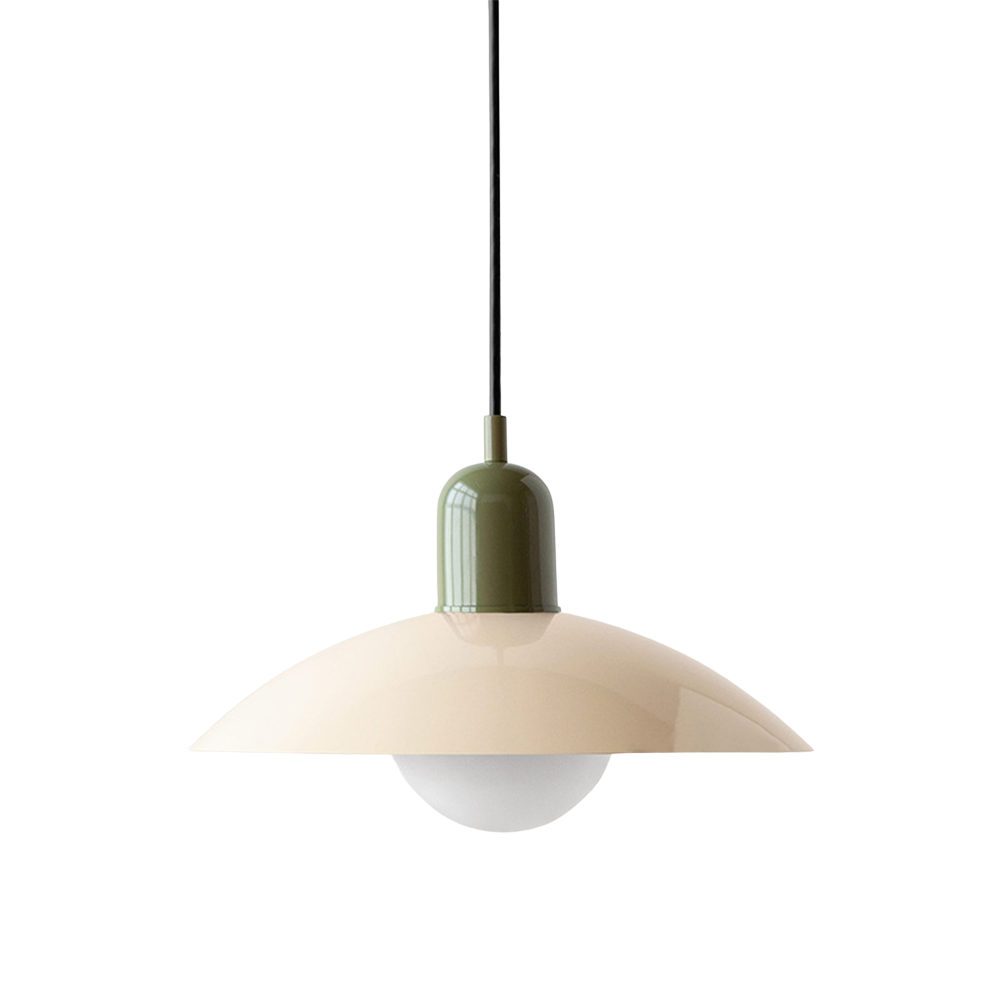 Scandinavian Macaron Height-Adjustable Pendant Light – Pastel Lamp for Living Room and Dining Room