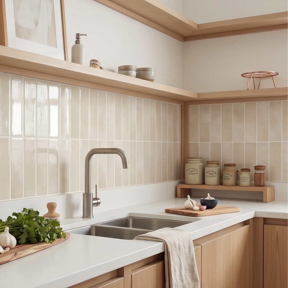 Self-Adhesive 3D Wall Tiles for Kitchen and Bathroom