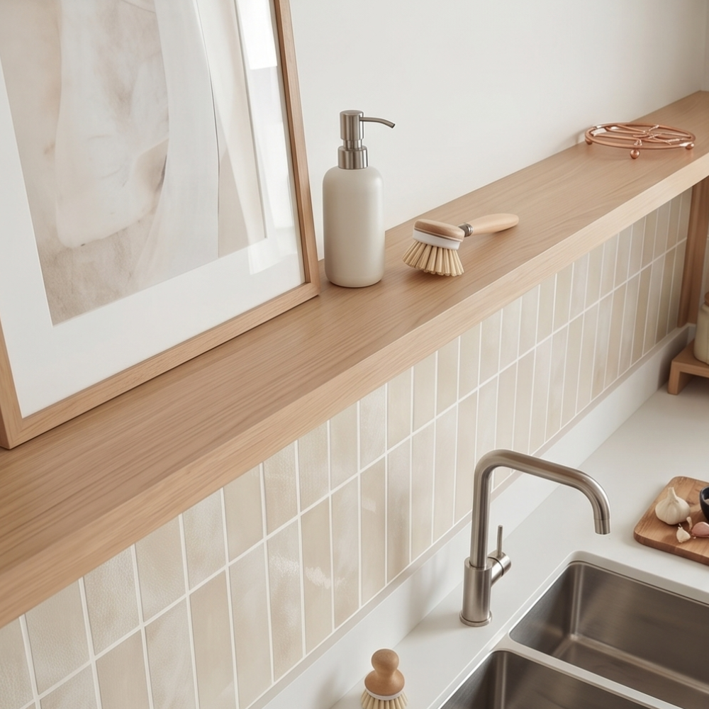 Self-Adhesive 3D Wall Tiles for Kitchen and Bathroom