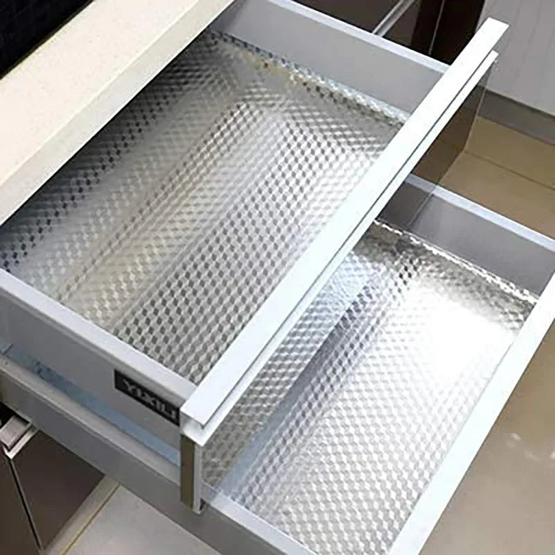 Self-Adhesive Waterproof and Oil-Proof Aluminum Kitchen Wallpaper