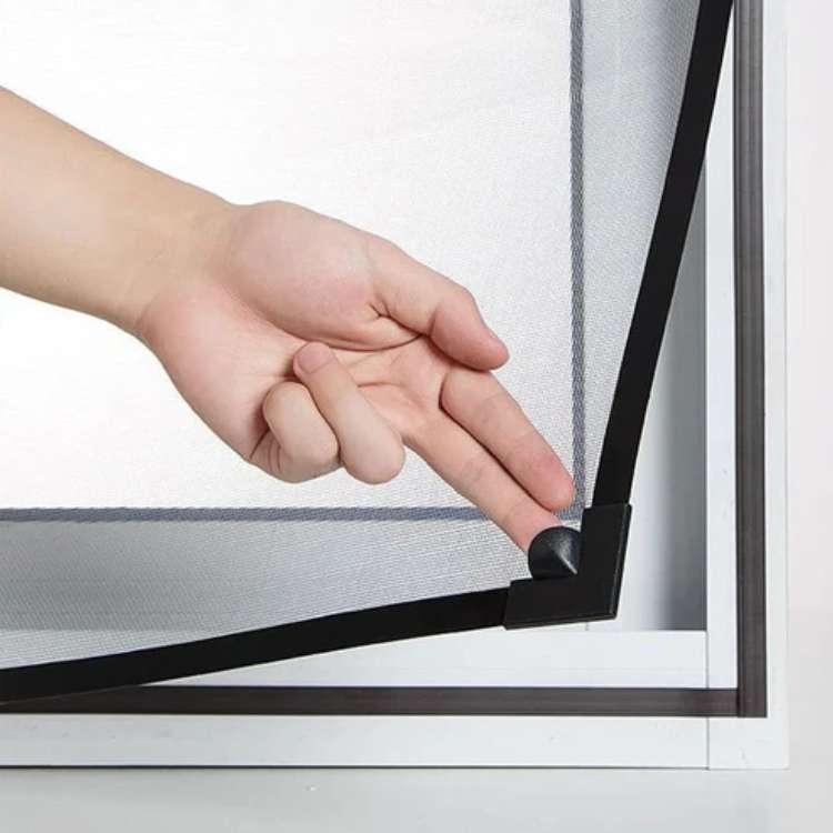 Self-Adhesive Window Mosquito Net - No-See-Um Mesh Insect Screen for Home Protection & Bug Prevention