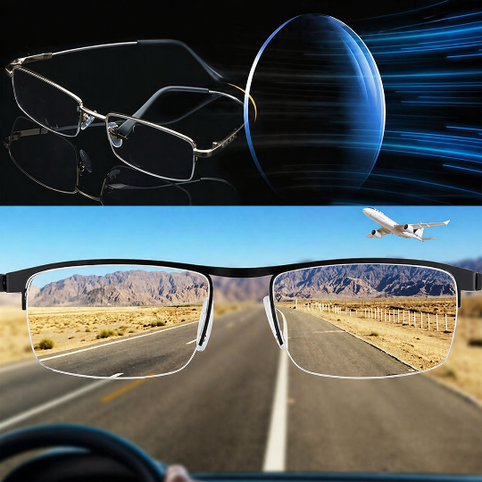 Self-Adjusting Glasses for Clear Vision