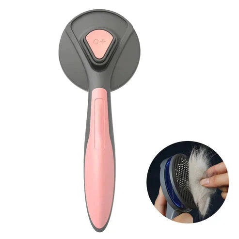 Self-Cleaning Pet Grooming Brush