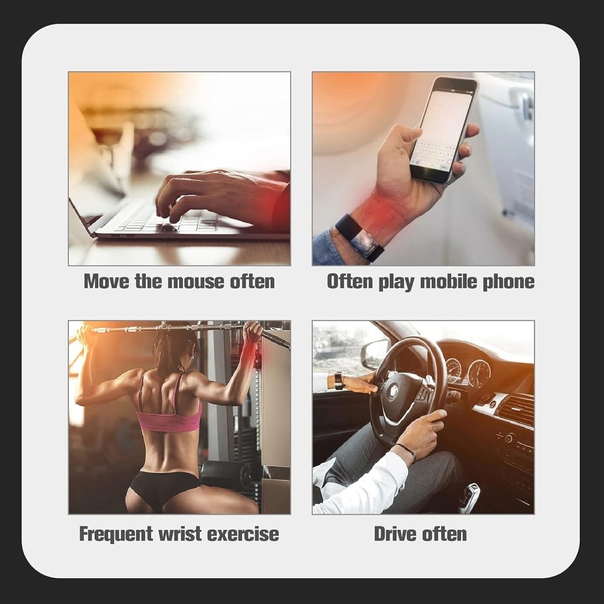 Self-Starting Gyroscopic Forearm Trainer and Hand Exerciser for Grip Strength and Wrist Training