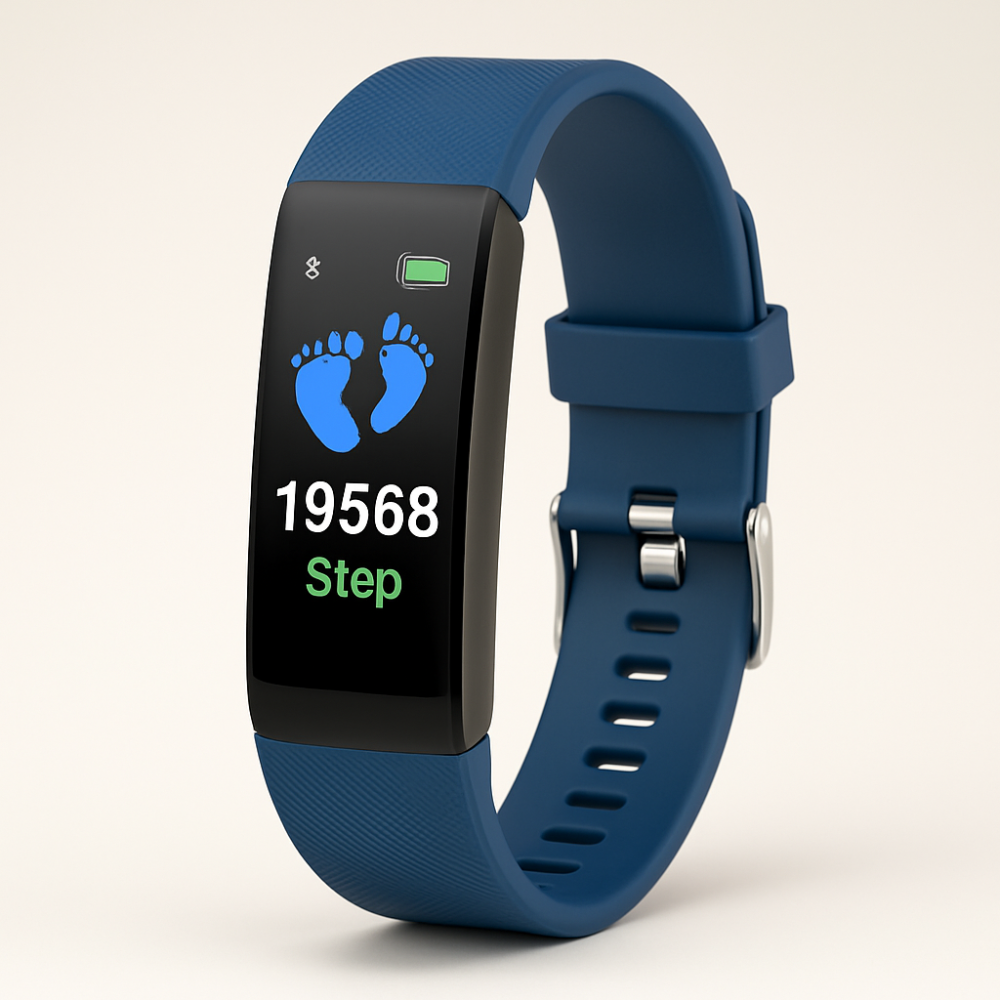 Seniors' Fitness Watch with Heart Rate Monitor and Easy-to-Read LED Display
