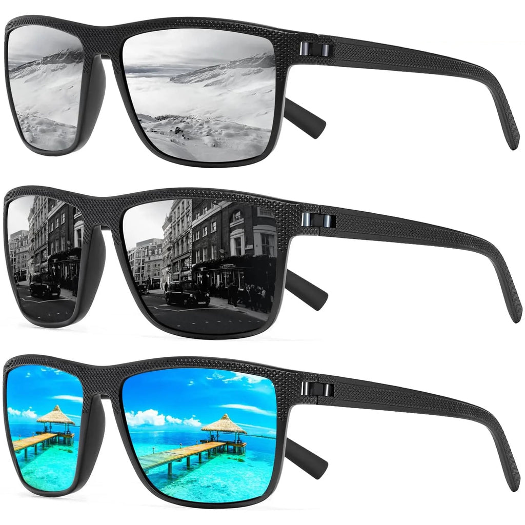 Set of 3 Polarized Sunglasses